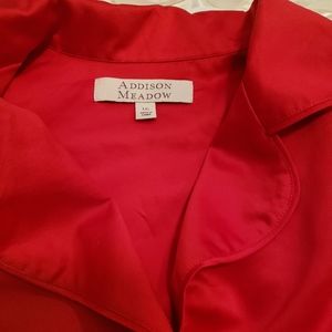 Addison Meadow Red Pajamas Set